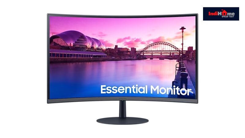 Samsung Curved Monitor Essential: Curved Screen Design